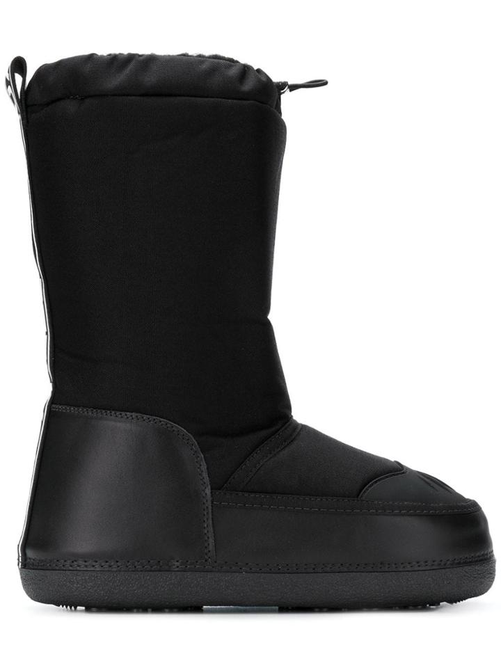 Dsquared2 Drawstring Snow Boots - Black