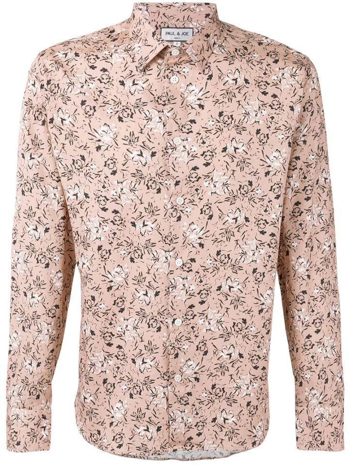 Paul & Joe - Floral Print Shirt - Men - Cotton - L, Black, Cotton
