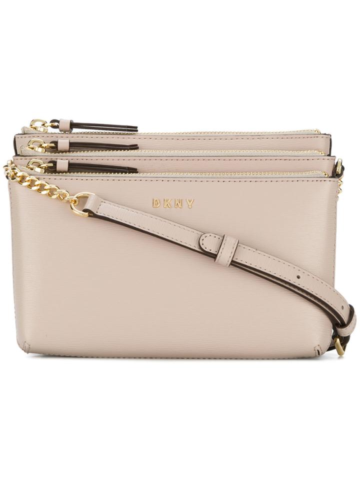 Dkny Sutton Cross-body Bag - Nude & Neutrals