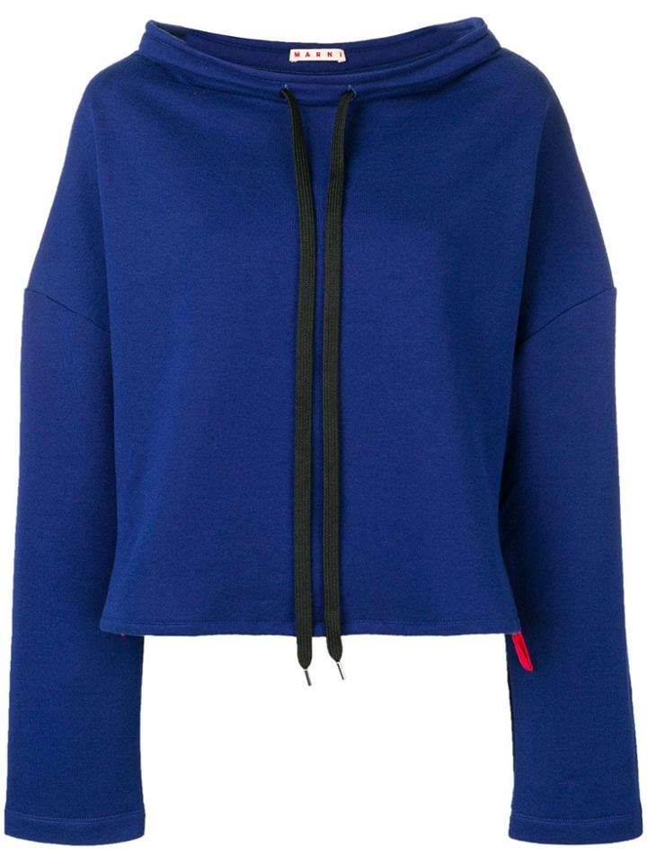 Marni Basic Hoodie - Blue