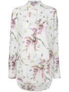 Ermanno Scervino Floral Print Shirt - White