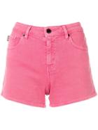 Love Moschino Short Denim Shorts - Pink