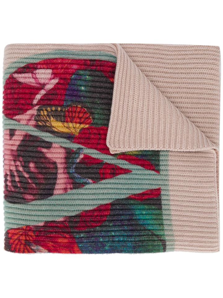 Valentino X Undercover Vlogo Lovers Scarf - Neutrals