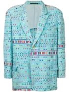 Yohji Yamamoto Vintage Ethnic Blazer - Blue