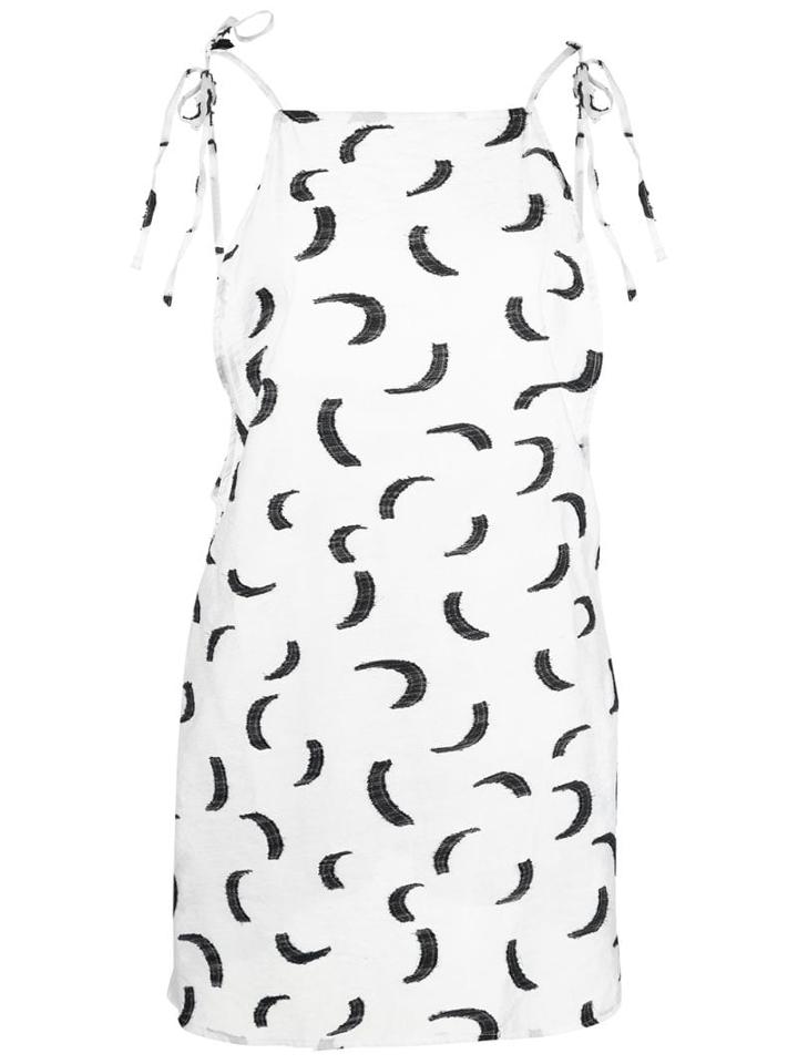 Onia Printed Mini Summer Dress - White