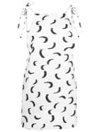 Onia Printed Mini Summer Dress - White