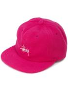 Stussy Smooth Stock Polar Fleece Cap - Pink