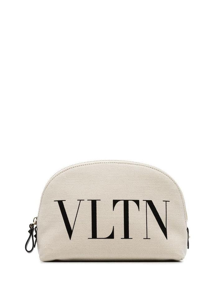 Valentino Valentino Garavani Vltn Make Up Bag - Neutrals