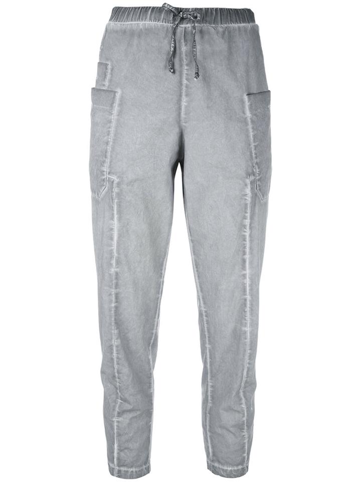 Transit Drawstring Trousers, Women's, Size: 34, Grey, Cotton/viscose