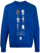 Undercover Invasion Of The World Sweatshirt - Blue