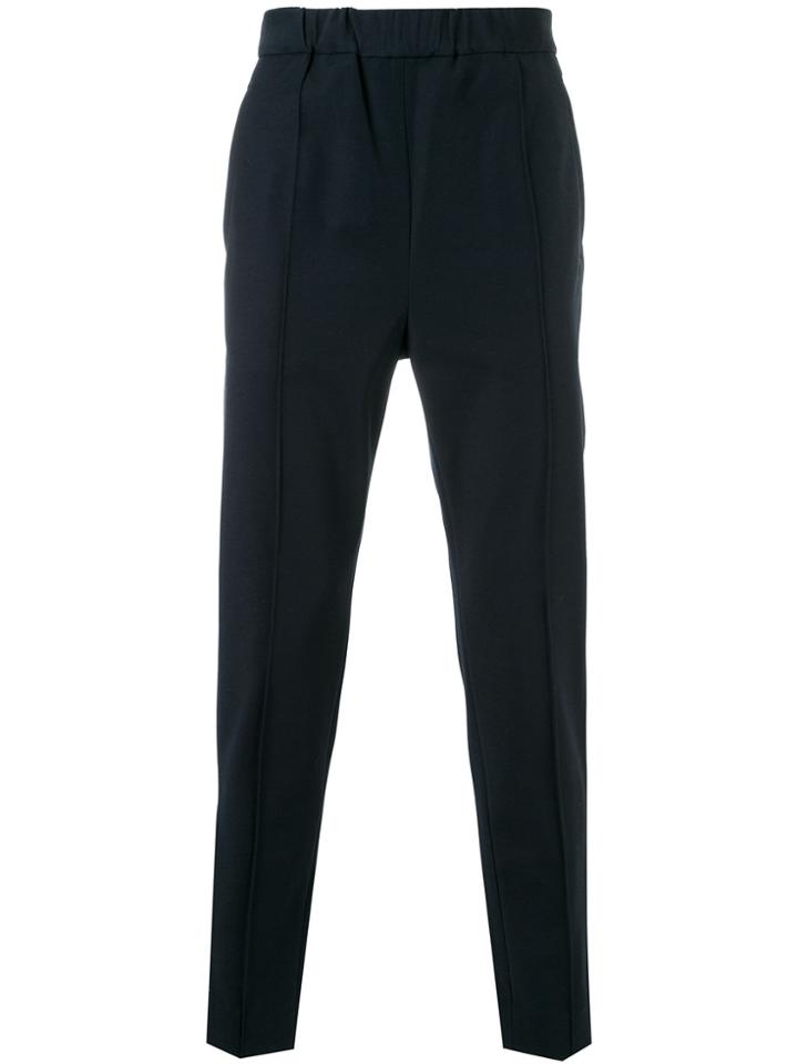 H Beauty & Youth Exposed Seam Trousers - Blue