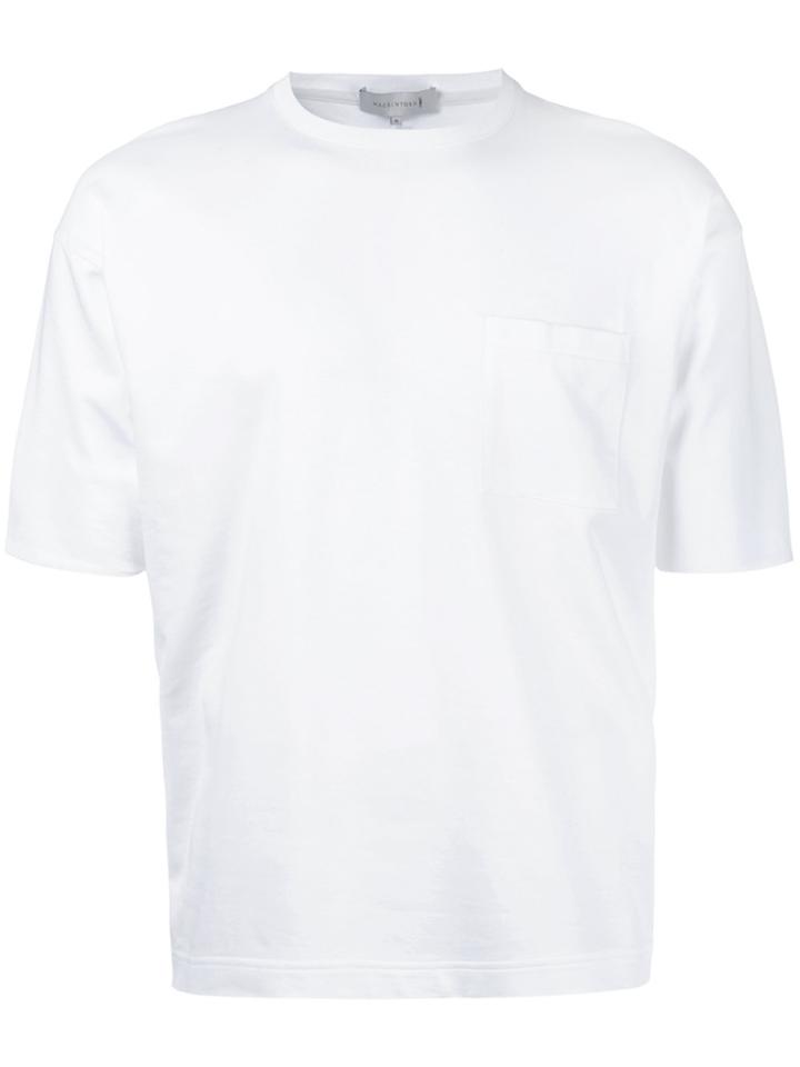Mackintosh Chest Pocket T-shirt - White