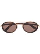 Jimmy Choo Eyewear Jimmy Choo Eyewear Tonies Fg470 Brown Gold