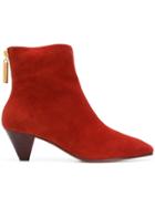 Stuart Weitzman Pyramid Ankle Boots - Brown