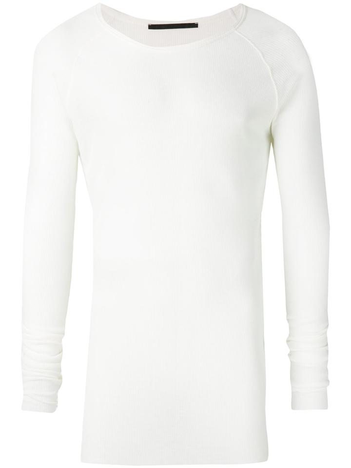 Haider Ackermann Long Raglan-sleeve T-shirt - White