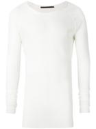 Haider Ackermann Long Raglan-sleeve T-shirt - White