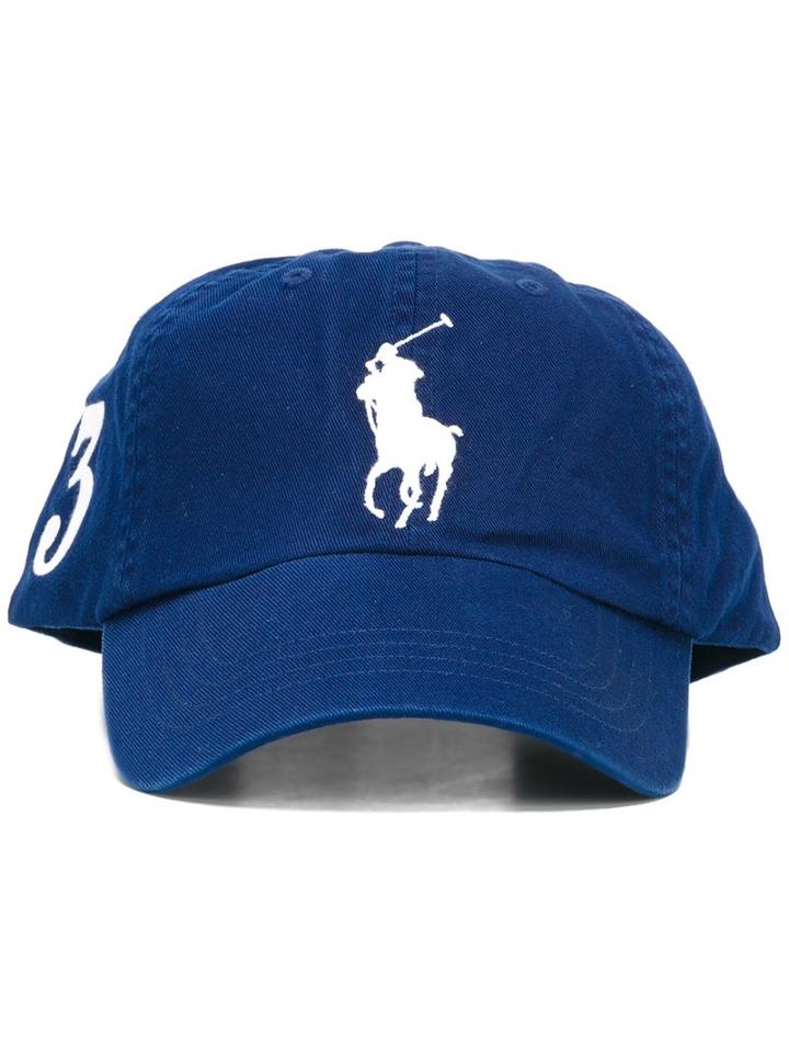 Polo Ralph Lauren - Embroidered Logo Cap - Men - Cotton - One Size, Blue, Cotton