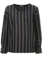 Nehera Tobys Striped Top - Brown