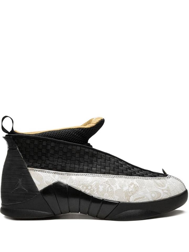 Jordan Air Jordan 15 Retro Ls Sneakers - Black