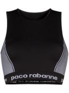 Paco Rabanne Paco Colourblock Gry Sprts Bra W Logo Bn - Black
