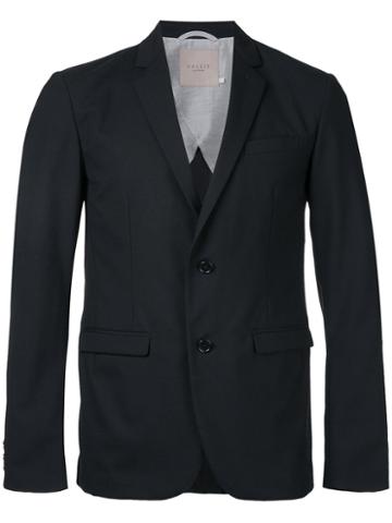 Factotum - Classic Blazer - Men - Polyester/wool - 48, Black, Polyester/wool