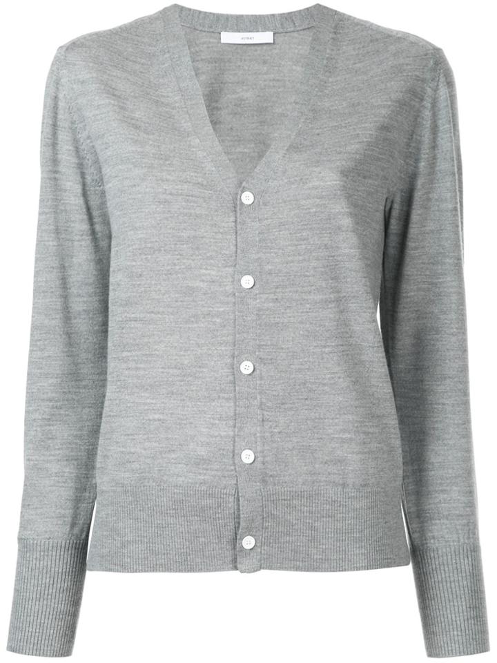Astraet Button Up Cardigan - Grey