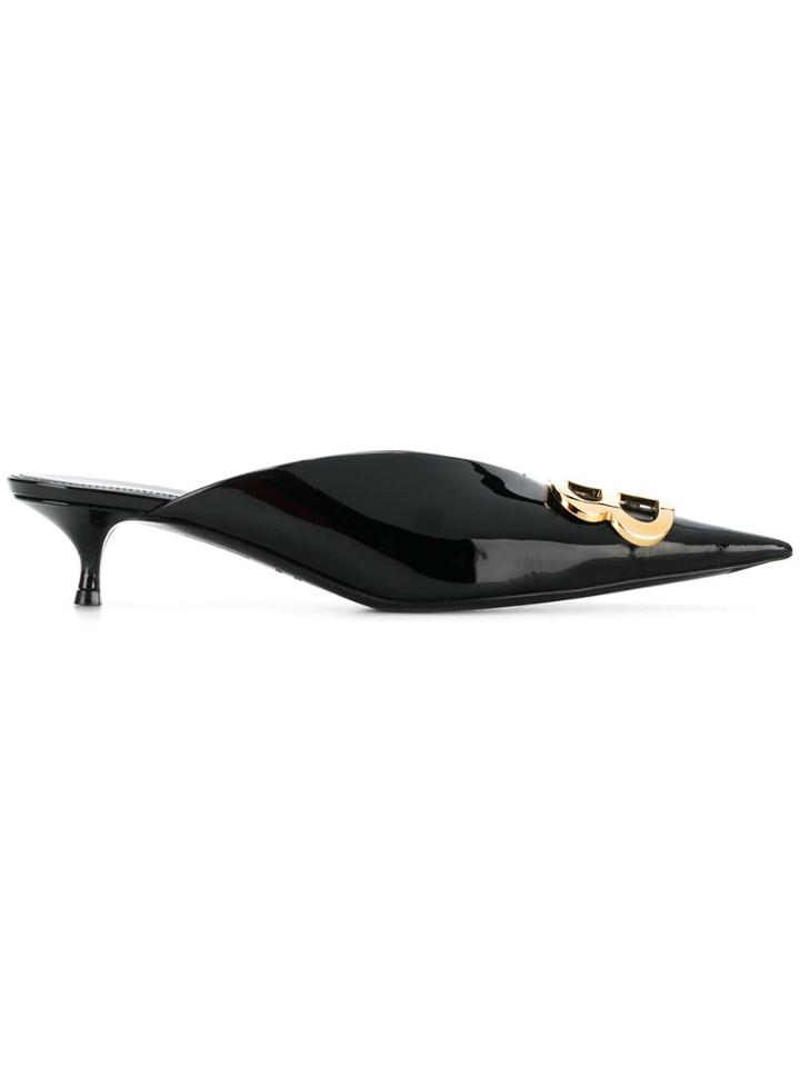 Balenciaga Scarpa Pelle S.cuoio Vernis Le - Black