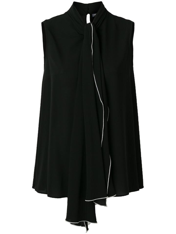 Alexander Mcqueen Sleeveless Blouse - Black
