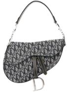 Christian Dior Pre-owned Trotter Saddle Tote - Grey