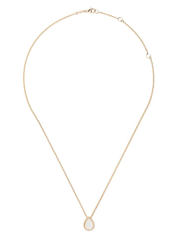 Boucheron 18kt Yellow Gold Serpent Bohème Pearl Pendant Necklace - Yg