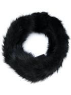 Yves Salomon Headband Hat - Black