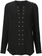 Belstaff Silk Eyelet Blouse