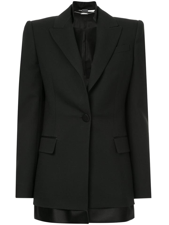 Alexander Mcqueen Layered Blazer - Black