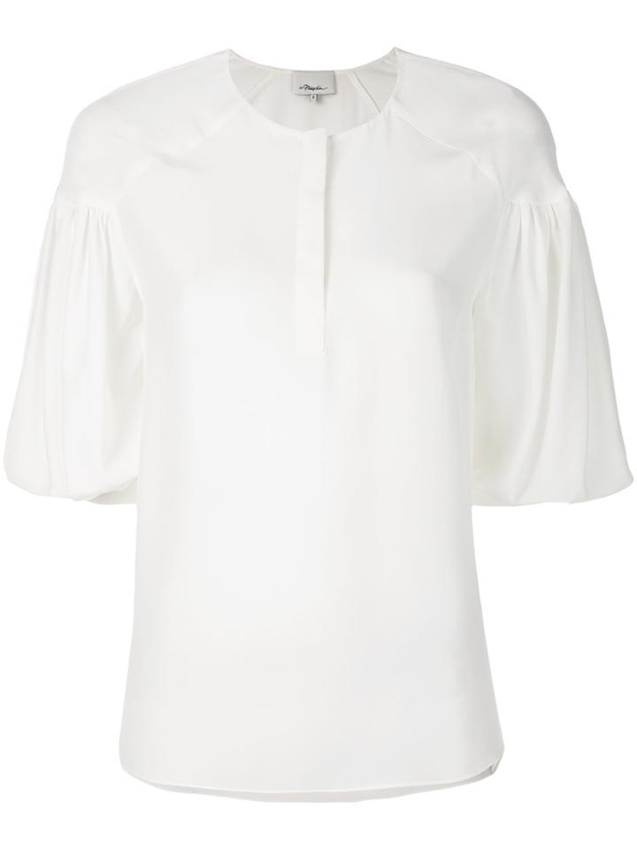 3.1 Phillip Lim Short-sleeve Blouse - White