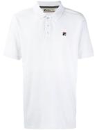 Fila Embroidered Logo Polo Shirt - White