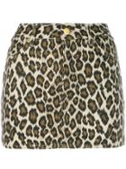 Jean Paul Gaultier Pre-owned 1989 Cheetah Skirt - Neutrals