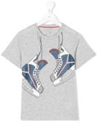 Stella Mccartney Kids - Printed T-shirt - Kids - Cotton - 12 Yrs, Grey