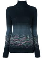 Missoni Turtle Neck Jumper, Women's, Size: 44, Black, Wool