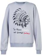 Haculla Too Many Chiefs Sweatshirt - Grey