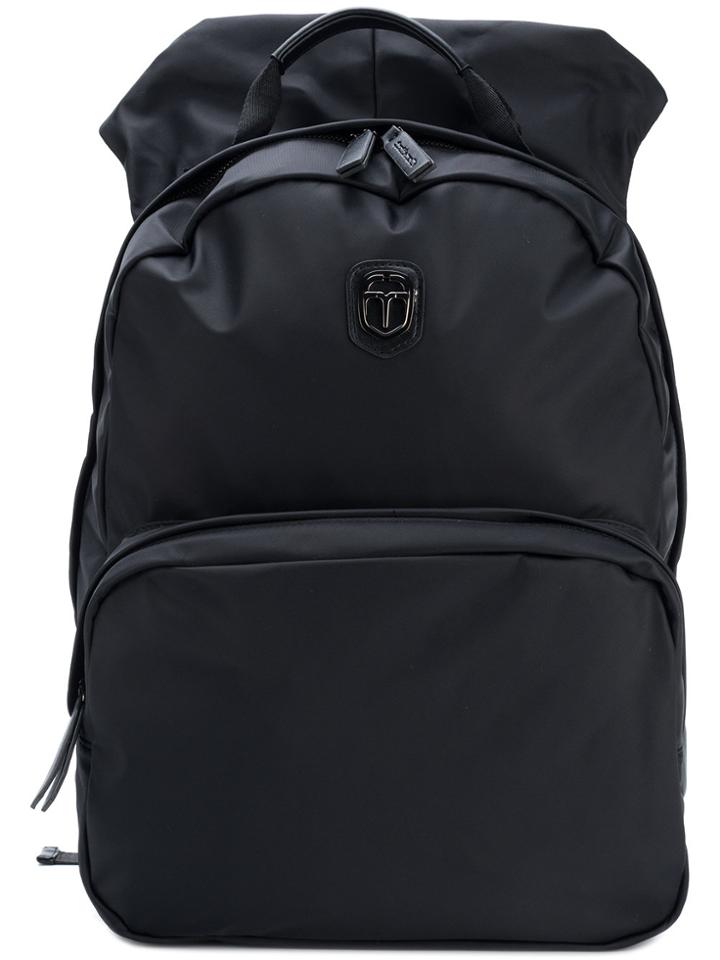 Frankie Morello Oversized Backpack - Black