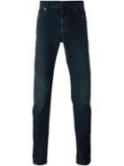 Saint Laurent Classic Slim Jeans, Men's, Size: 33, Blue, Cotton/spandex/elastane
