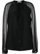 Altuzarra 'benny' Blouse, Women's, Size: 40, Black, Silk