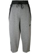 Nike - Cropped Track Pants - Women - Cotton/nylon/polyester - Xs, Grey, Cotton/nylon/polyester