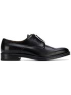 Givenchy Logo Zip Front Shoes - Black