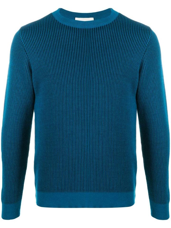 Stephan Schneider Cable Knit Jumper - Blue