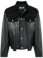Just Cavalli Slim-fit Biker Jacket - Black