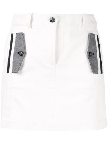 Chanel Pre-owned Pocket Detail Sports Line Skirt - White