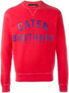 Dsquared2 Caten Brothers Sweatshirt, Men's, Size: Large, Cotton