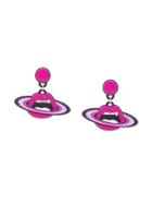 Yazbukey Lips Earrings - Pink & Purple