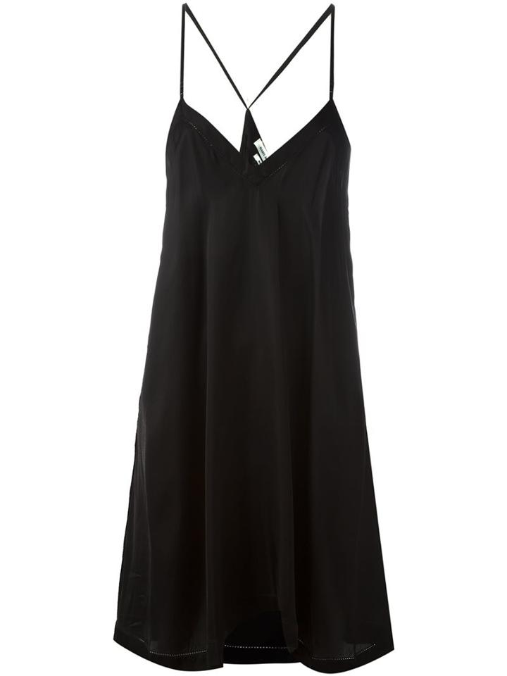 Isabel Marant Étoile Spaghetti Strap Dress, Women's, Size: 34, Black, Viscose